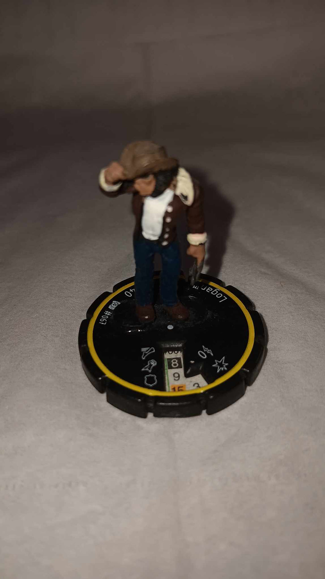 2002 Heroclix Marvel Clobberin Time #067 Logan Rookie