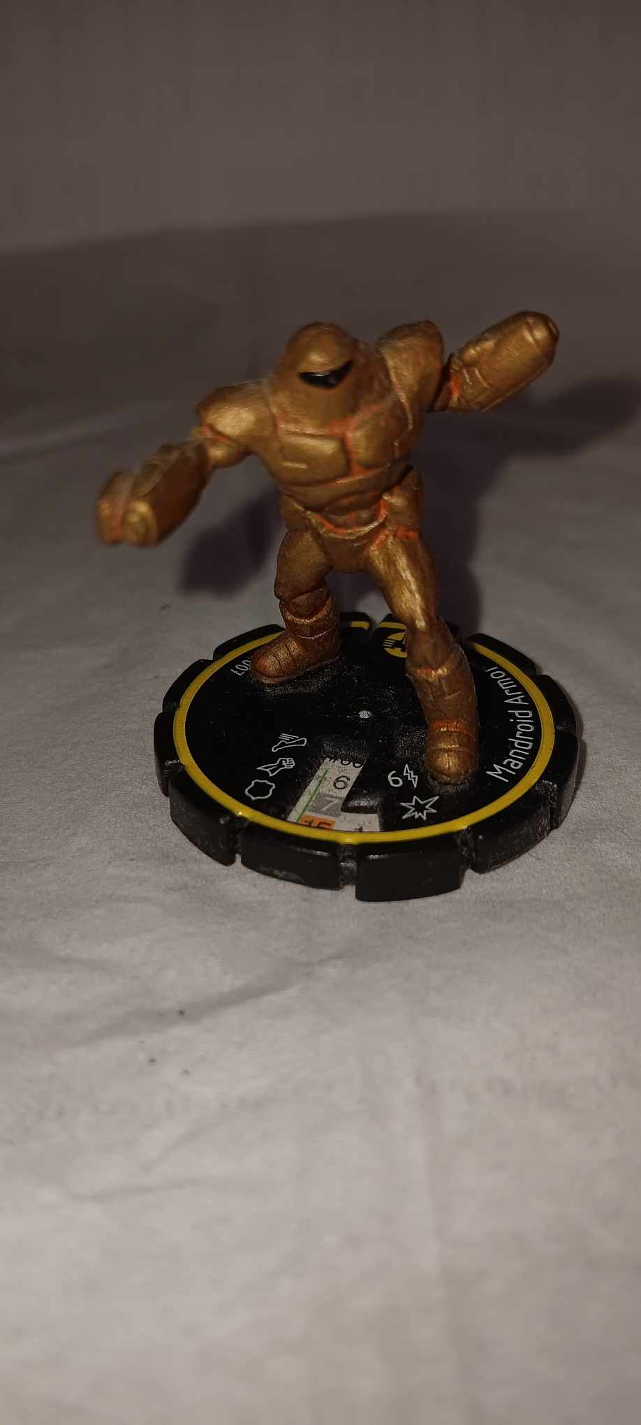 2002 Heroclix Marvel Clobberin Time #007 Mandroid Armor Rookie