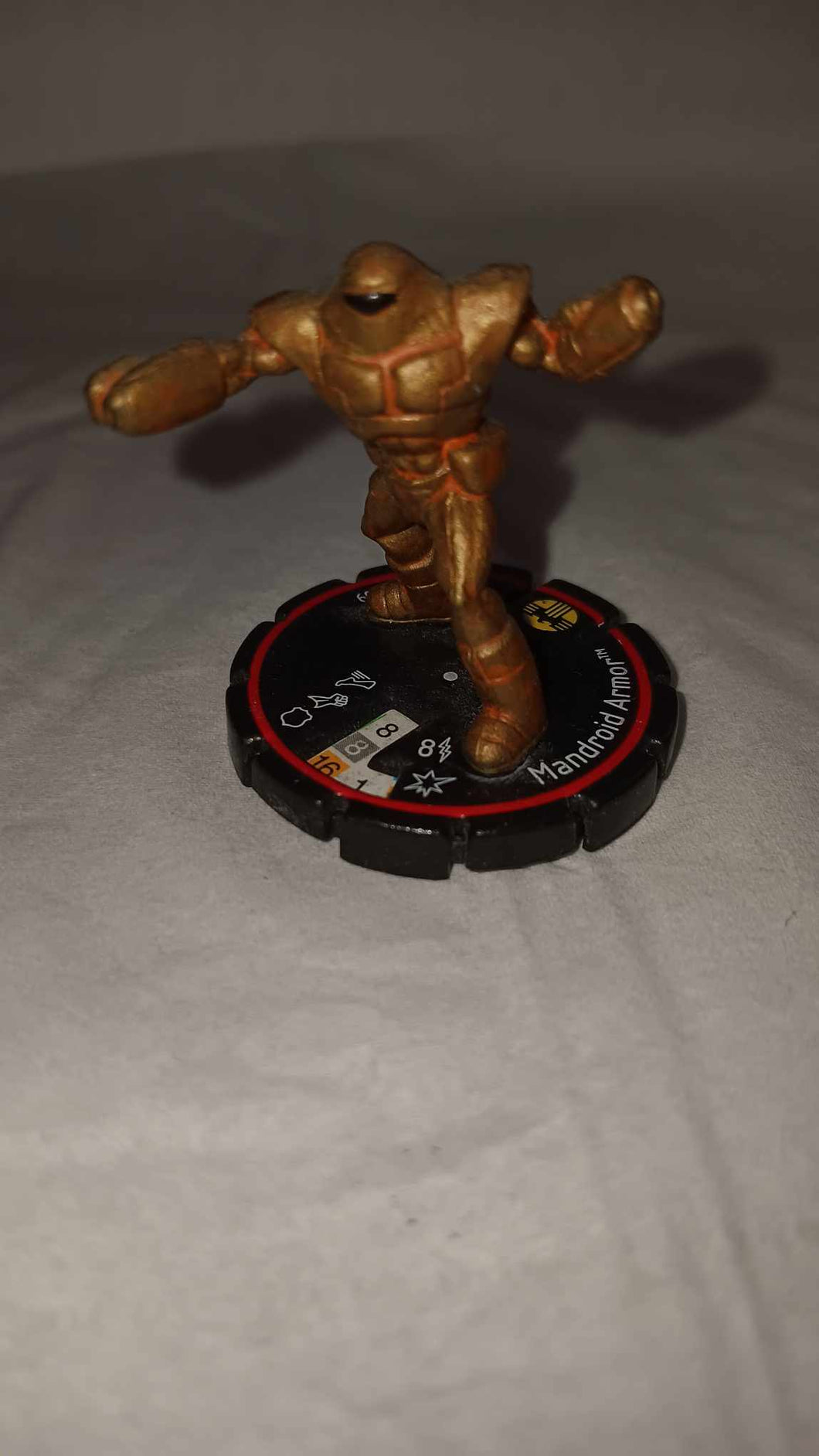 2002 Heroclix Marvel Clobberin Time #009 Mandroid Armor Veteran