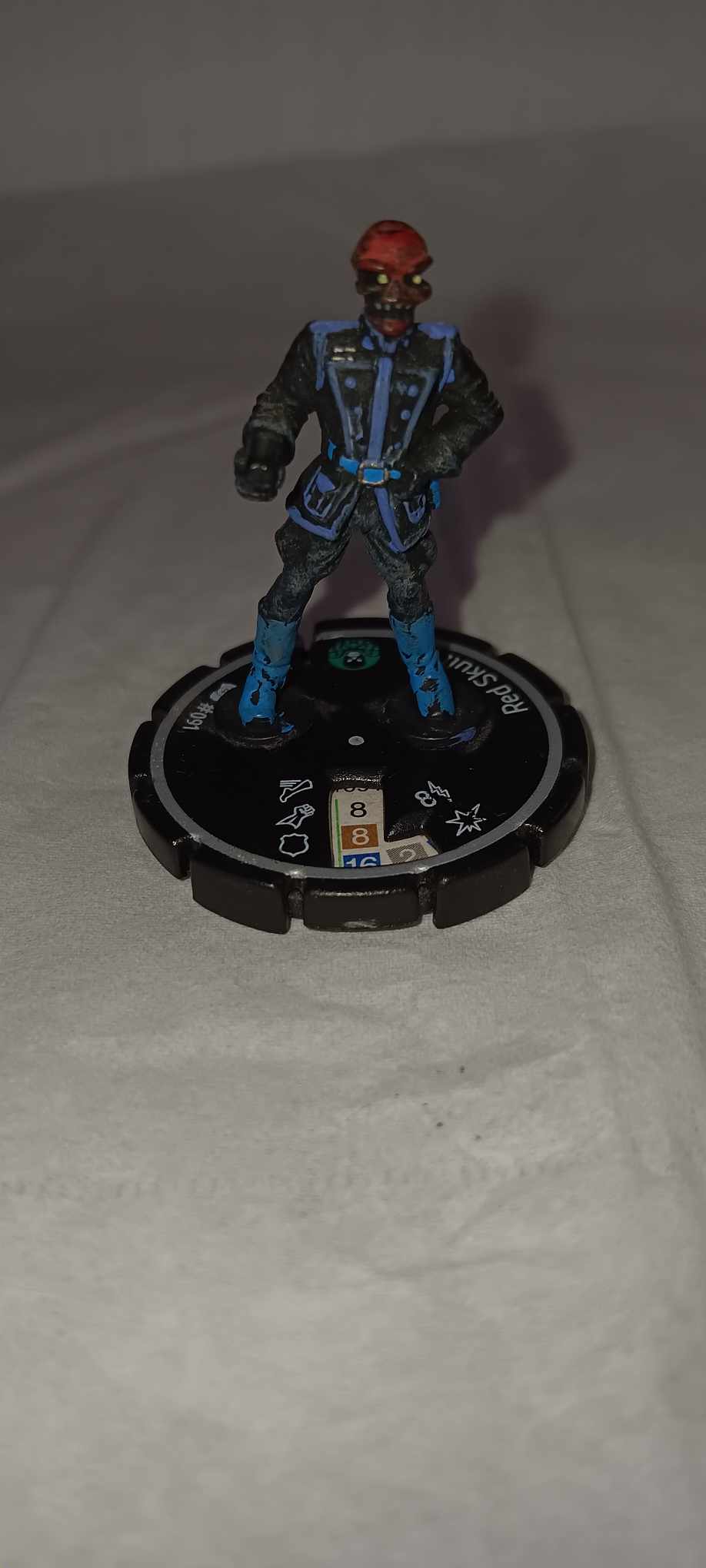 2002 Heroclix Marvel Clobberin Time #091 Red Skull Unique