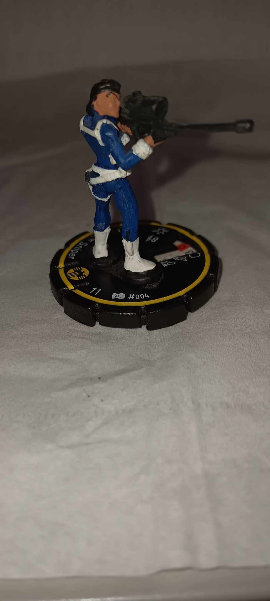 2002 Heroclix Marvel Clobberin Time #004 S.H.I.E.L.D. Sniper Rookie