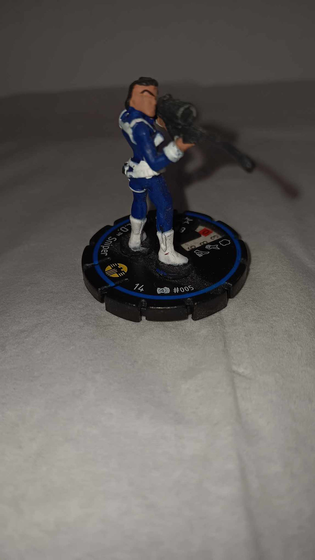 2002 Heroclix Marvel Clobberin Time #005 S.H.I.E.L.D. Sniper Experienced
