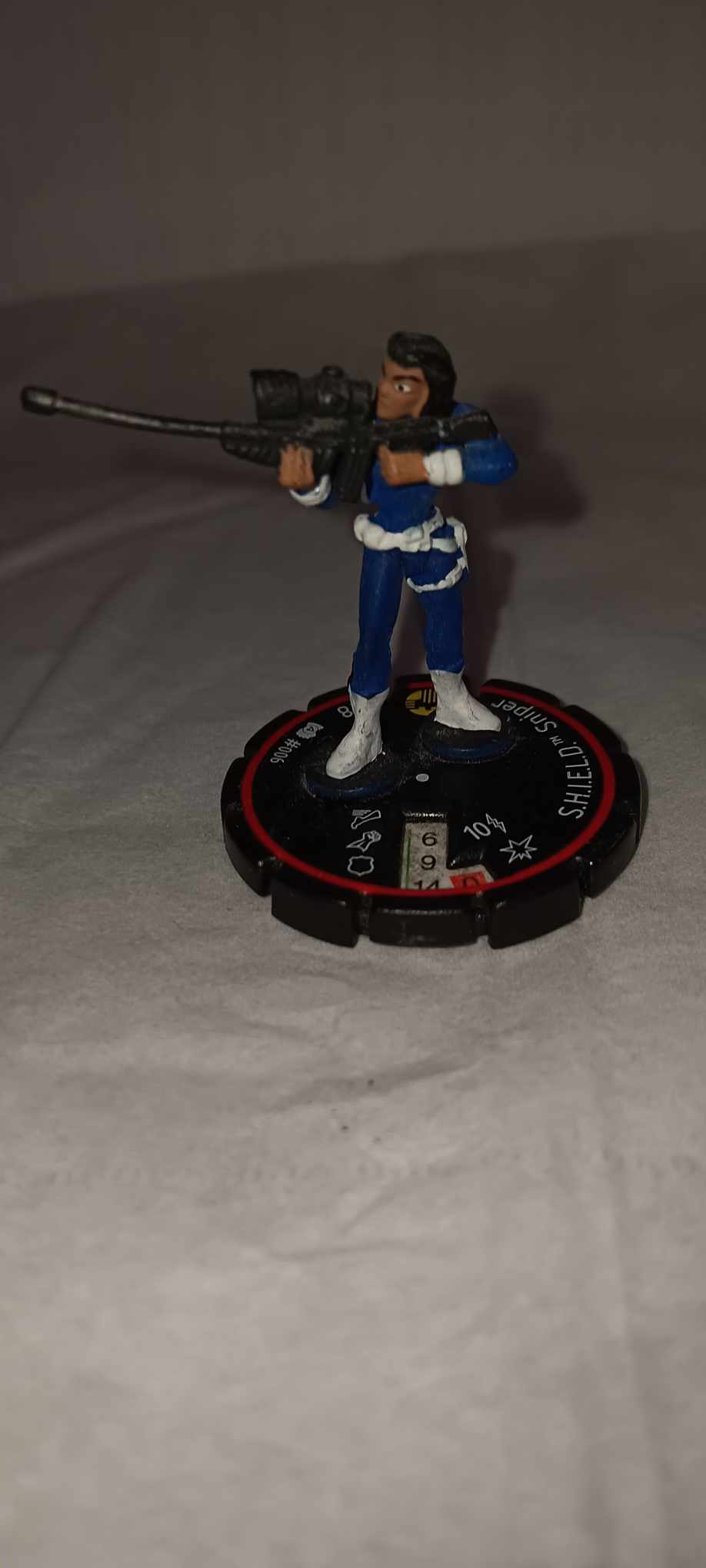 2002 Heroclix Marvel Clobberin Time #006 S.H.I.E.L.D. Sniper Veteran