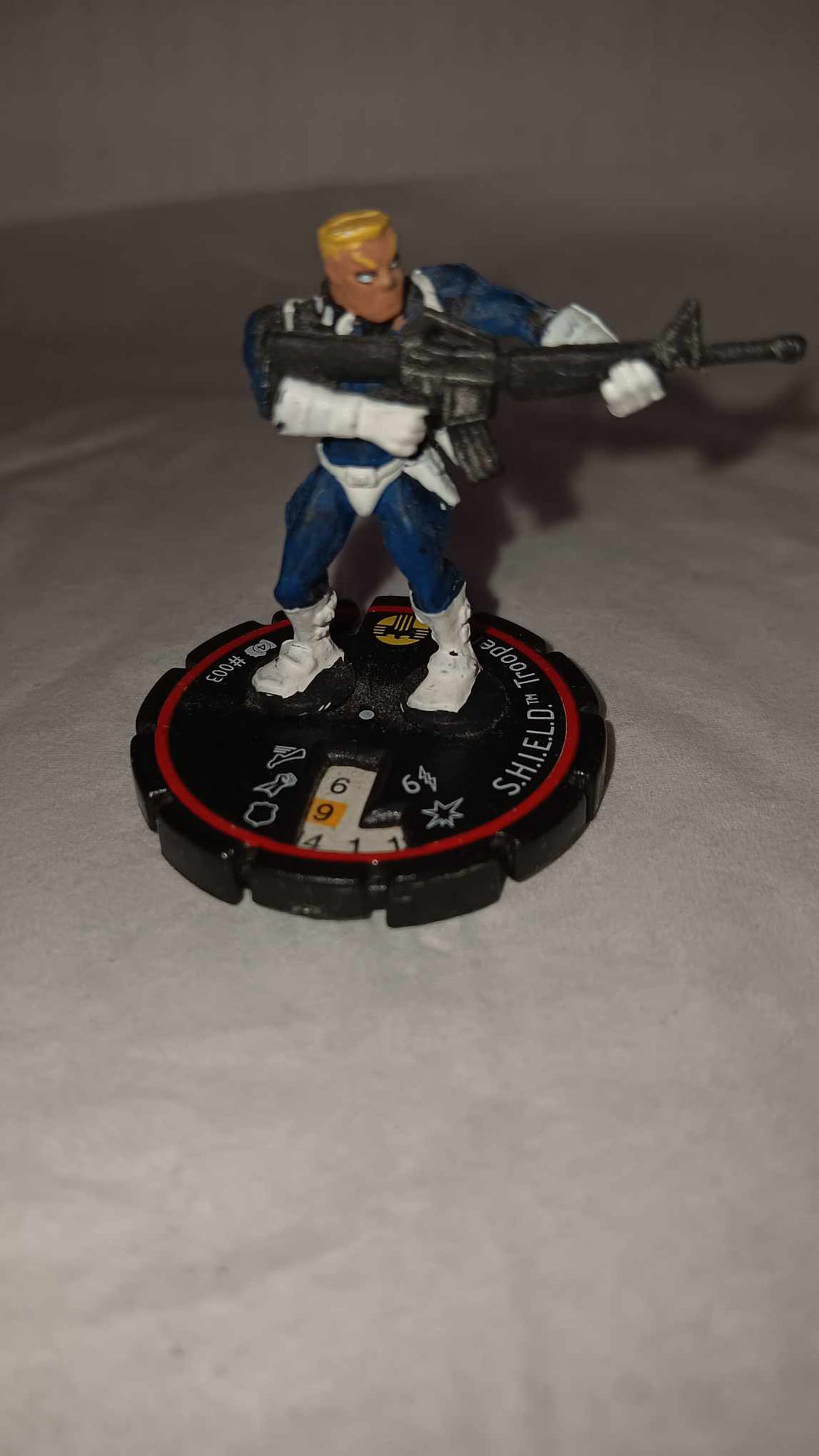 2002 Heroclix Marvel Clobberin Time #003 S.H.I.E.L.D. Trooper Veteran