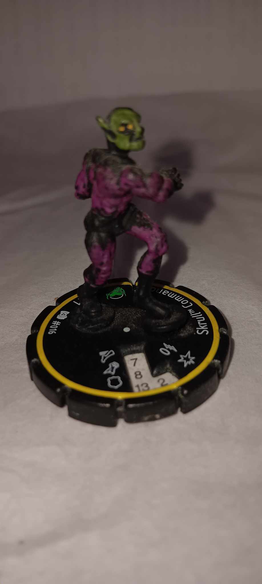 2002 Heroclix Marvel Clobberin Time #016 Skrull Commando Rookie