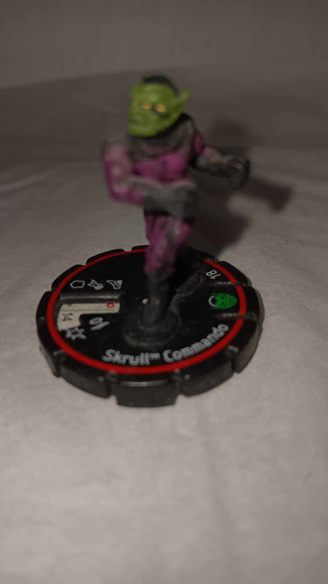 2002 Heroclix Marvel Clobberin Time #018 Skrull Commando Veteran