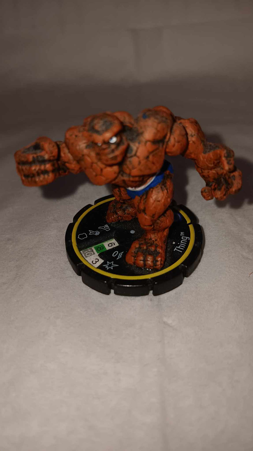 2002 Heroclix Marvel Clobberin Time #046 Thing Rookie