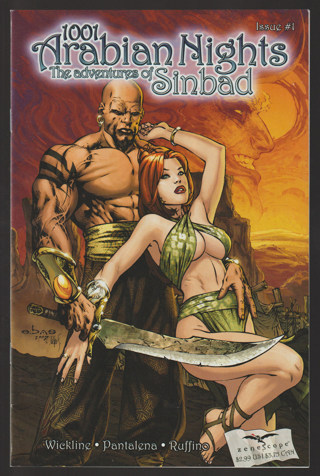 1001 Arabian Nights: Adventures of Sinbad #1