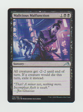 Load image into Gallery viewer, Kamigawa Neon Dynasty Malicious Malfunction
