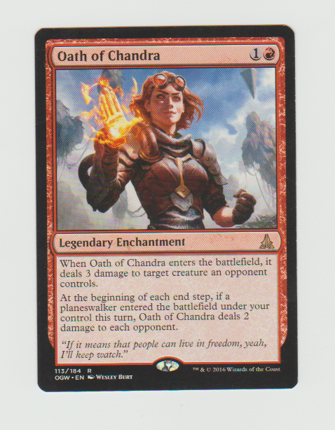 Oath of the Gatewatch Oath of Chandra