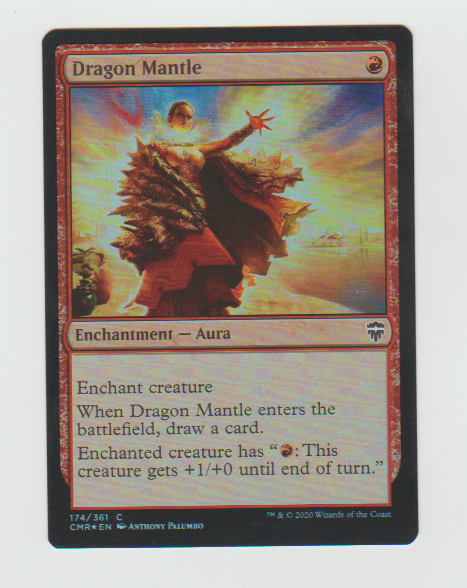 Commander Legends Dragon Mantle Foil