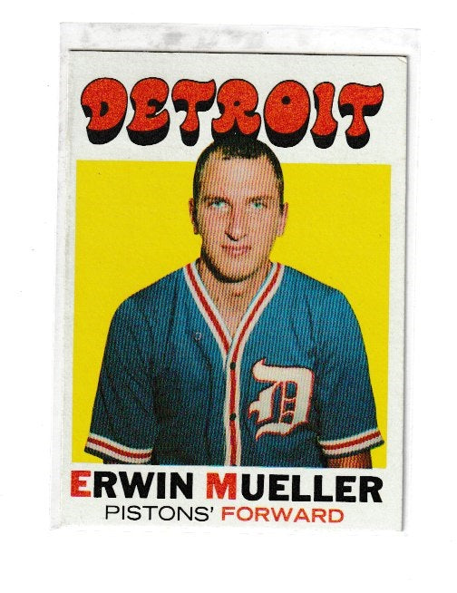 1971-72 Topps #31 Erwin Mueller