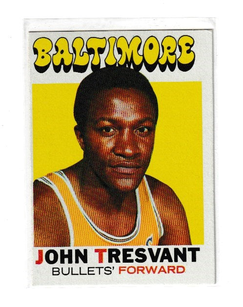 1971-72 Topps #37 John Tresvant