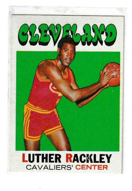 1971-72 Topps #88 Luther Rackley