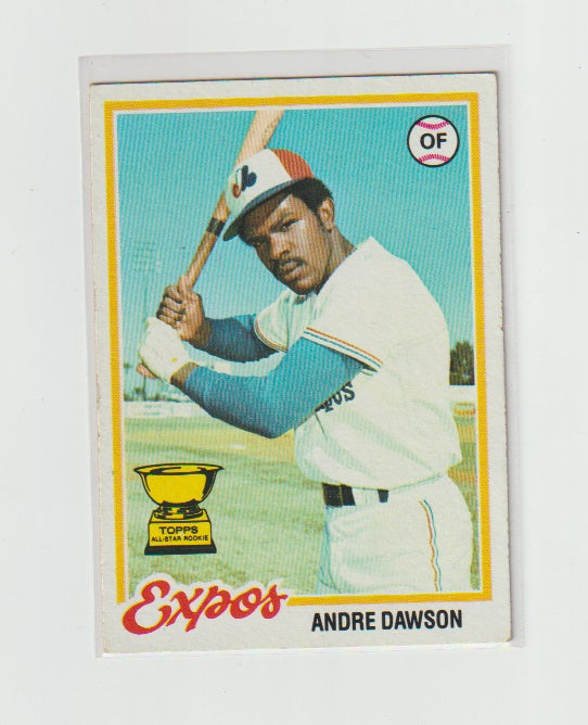 1978 Topps #72 Andre Dawson