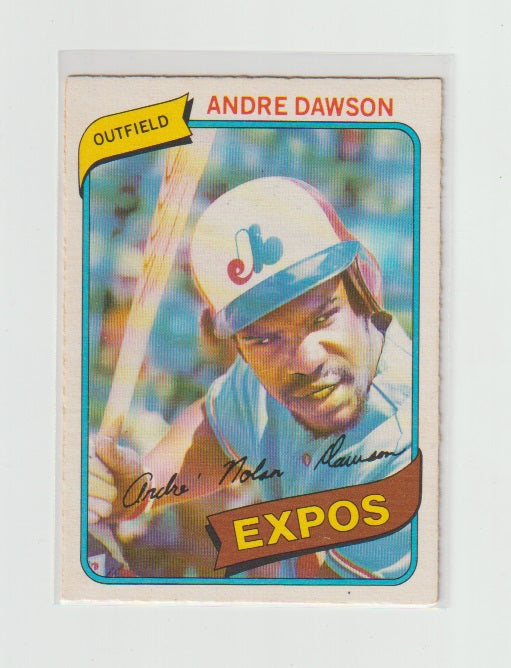 1980 O-Pee-Chee #124 Andre Dawson