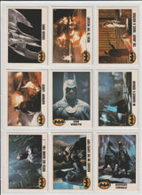 Load image into Gallery viewer, 1989 Topps Batman Movie Collector&#39;s Edition Base Set 264 Cards
