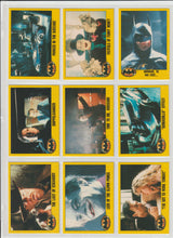 Load image into Gallery viewer, 1989 Topps Batman Movie Collector&#39;s Edition Base Set 264 Cards
