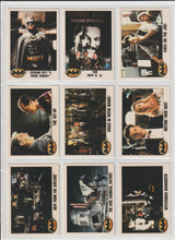 Load image into Gallery viewer, 1989 Topps Batman Movie Collector&#39;s Edition Base Set 264 Cards
