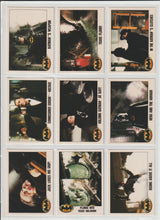 Load image into Gallery viewer, 1989 Topps Batman Movie Collector&#39;s Edition Base Set 264 Cards
