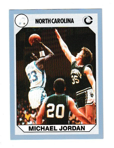 1990-91 North Carolina Collegiate Collection #61 Michael Jordan