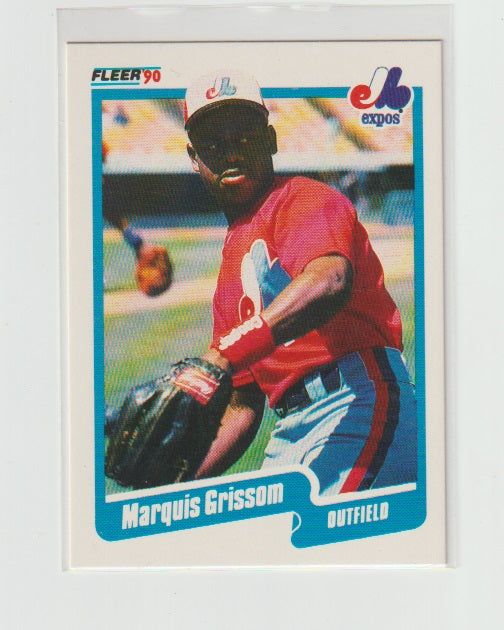 1990 Fleer Canadian #347 Marquis Grissom