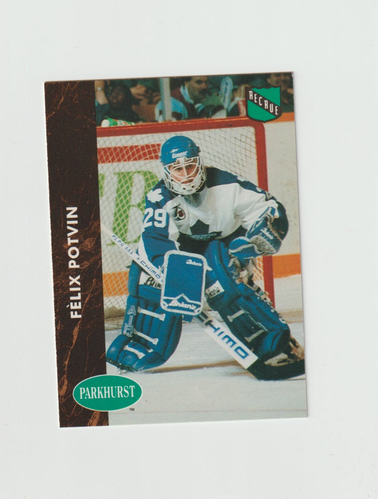 1991-92 Parkhurst French #398 Felix Potvin