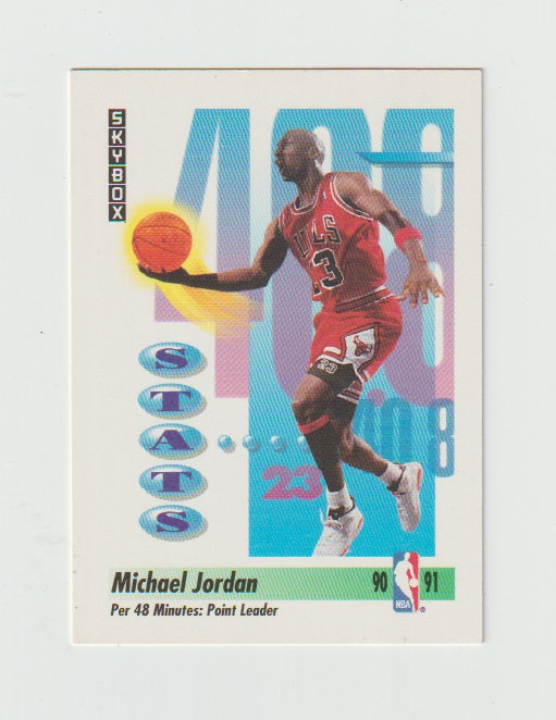 1991-92 SkyBox #307 Michael Jordan