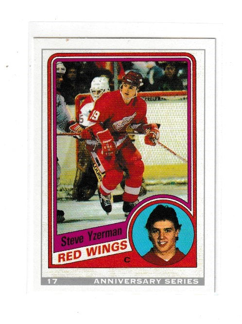 1992-93 O-Pee-Chee 25th Anniversary #67 Steve Yzerman