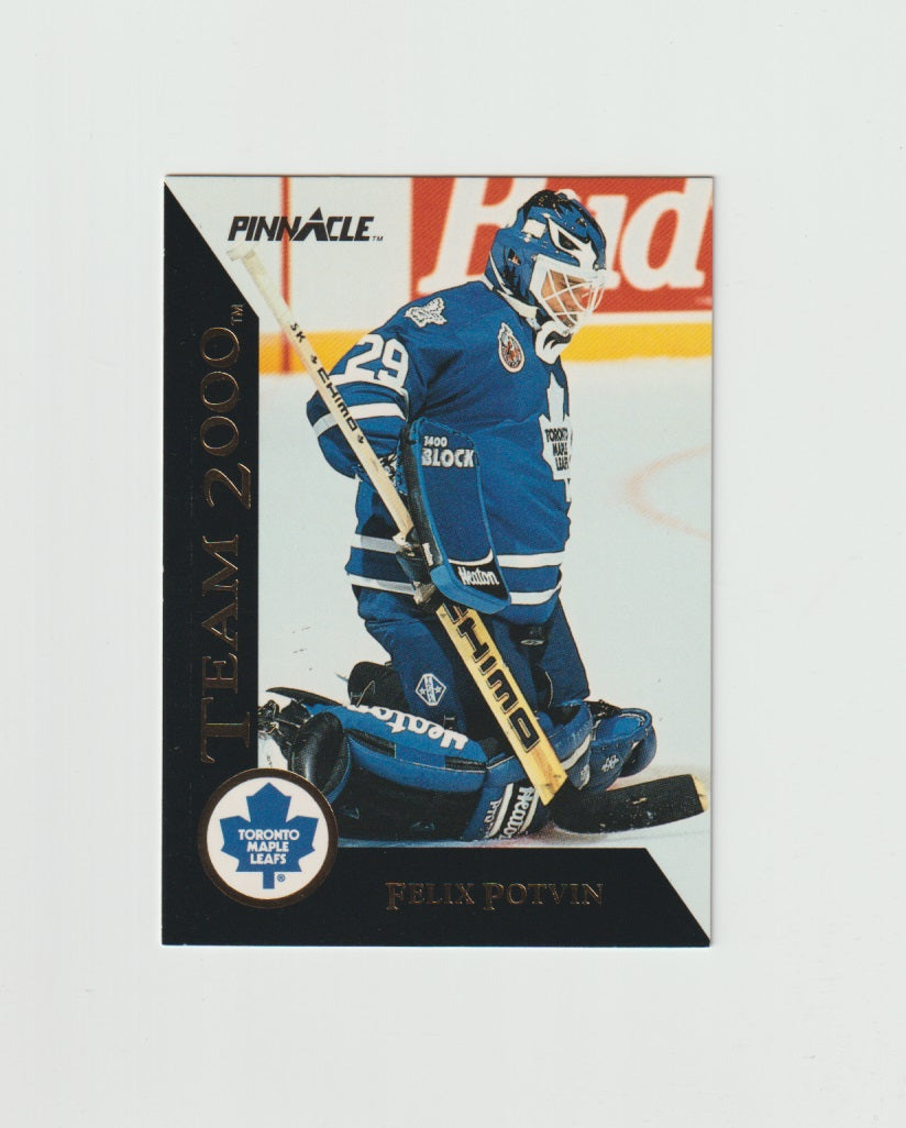 1992-93 Pinnacle Team 2000 #5 of 30 Felix Potvin