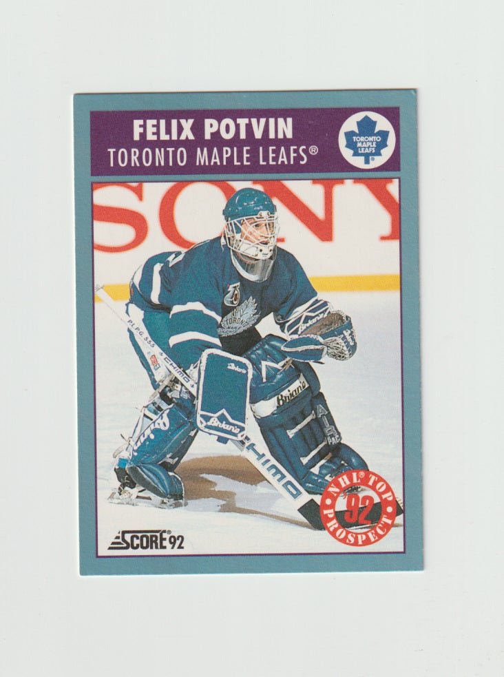 1992-93 Score Canadian Rookie Dream Team #472 Felix Potvin