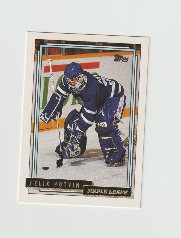 1992-93 Topps Gold #3 Felix Potvin