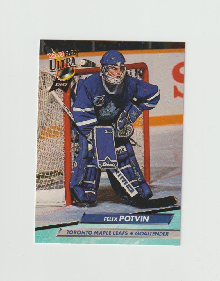 1992-93 Ultra #213 Felix Potvin