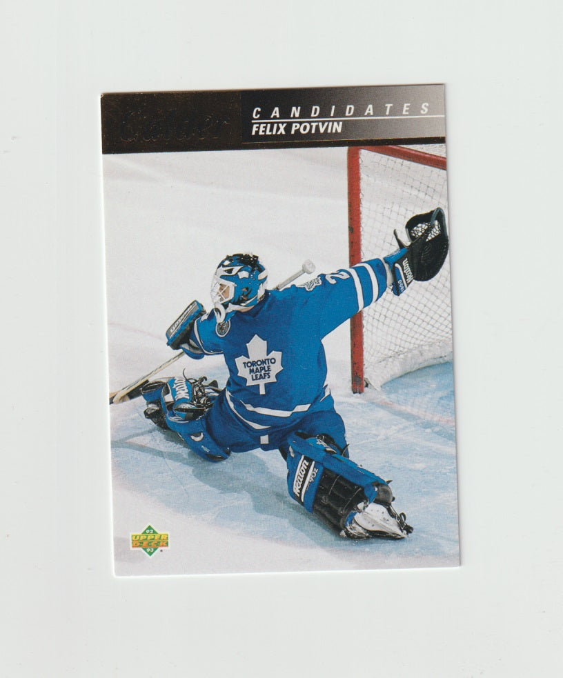 1992-93 Upper Deck Calder Candidates #CC3 Felix Potvin