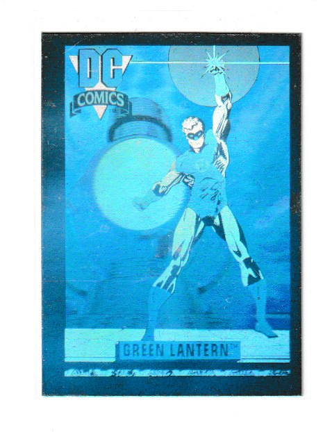 1992 DC Cosmic Cards Hologram #DCH5 Green Lantern