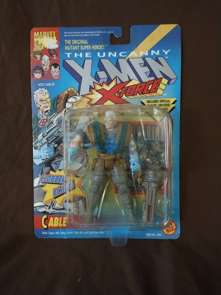 1992 X-Force Cable with Clobber Action