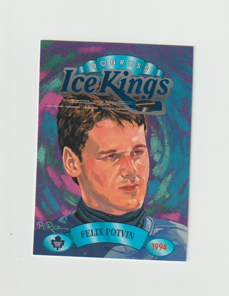 1993-94 Donruss Ice Kings #6 of 10 Felix Potvin