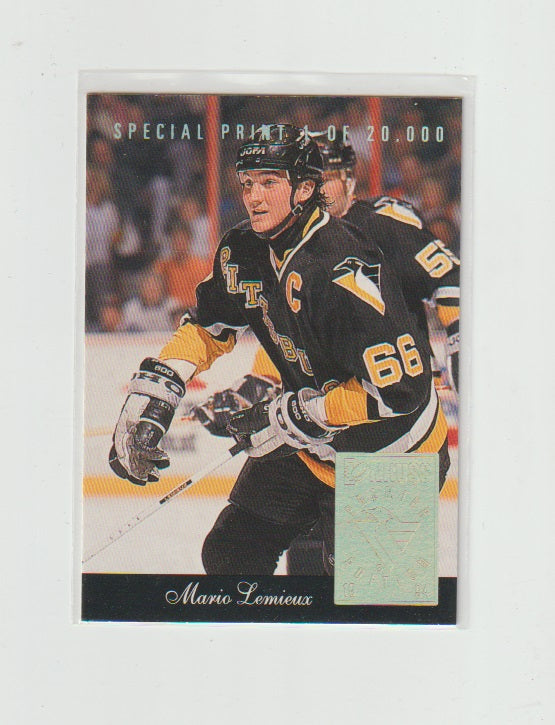 1993-94 Donruss Special Print #R Mario Lemieux