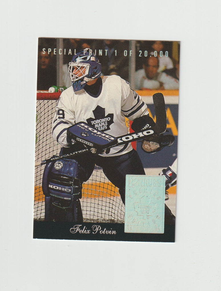 1993-94 Donruss Special Print #W Felix Potvin