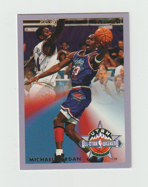 1993-94 Fleer All Stars #5 of 24 Michael Jordan