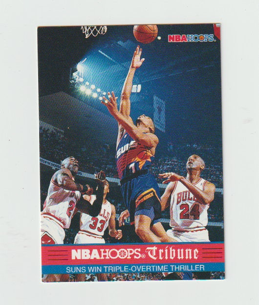 1993-94 Hoops #294 Kevin Johnson & Michael Jordan