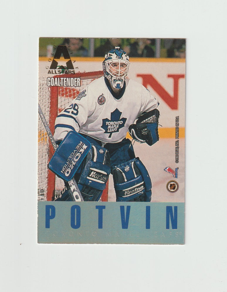 1993-94 Leaf Gold All-Stars #10 of 10 Felix Potvin & Ed Belfour