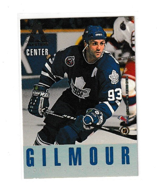 1993-94 Leaf Gold All-Stars #6 of 10 Doug Gilmour & Wayne Gretzky