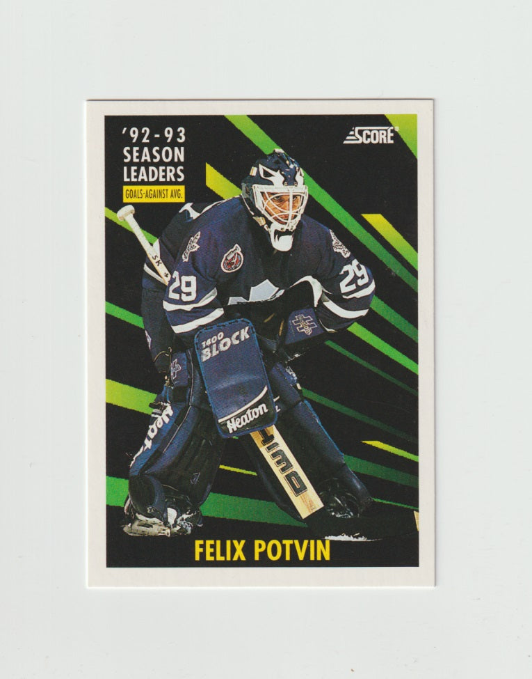 1993-94 Score Canadian #484 Felix Potvin