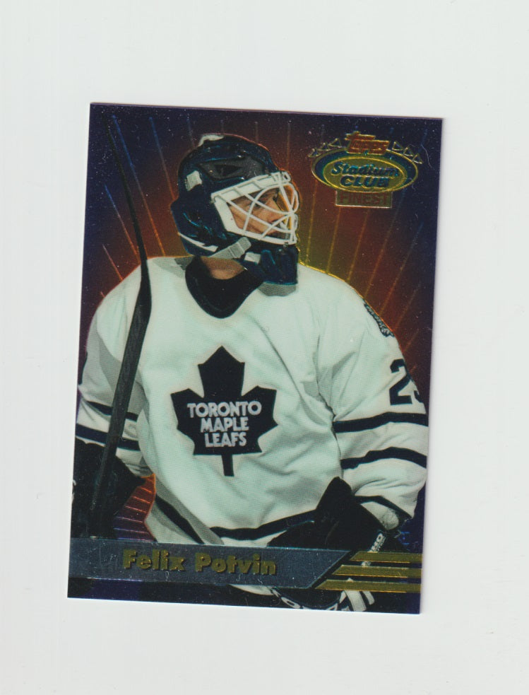 1993-94 Stadium Club Finest Inserts #5 Felix Potvin