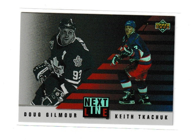 1993-94 Upper Deck Next In Line #NL5 Doug Gilmour