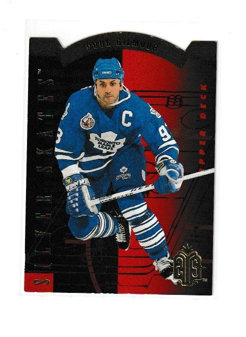 1993-94 Upper Deck Silver Skates Gold #R7 Doug Gilmour