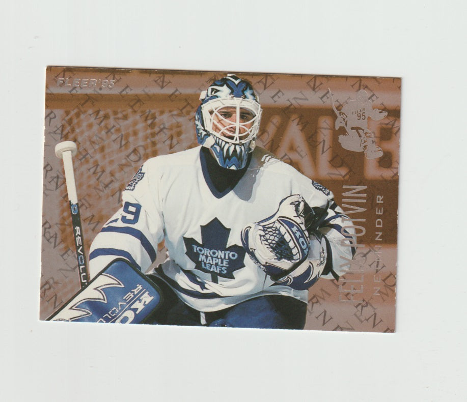 1994-95 Fleer Netminders #7 of 10 Felix Potvin