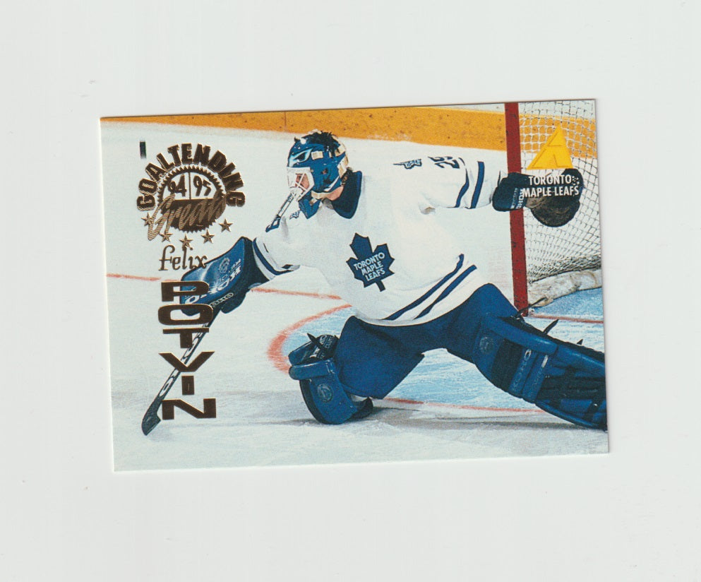 1994-95 Pinnacle Goaltending Greats #GT8 Felix Potvin