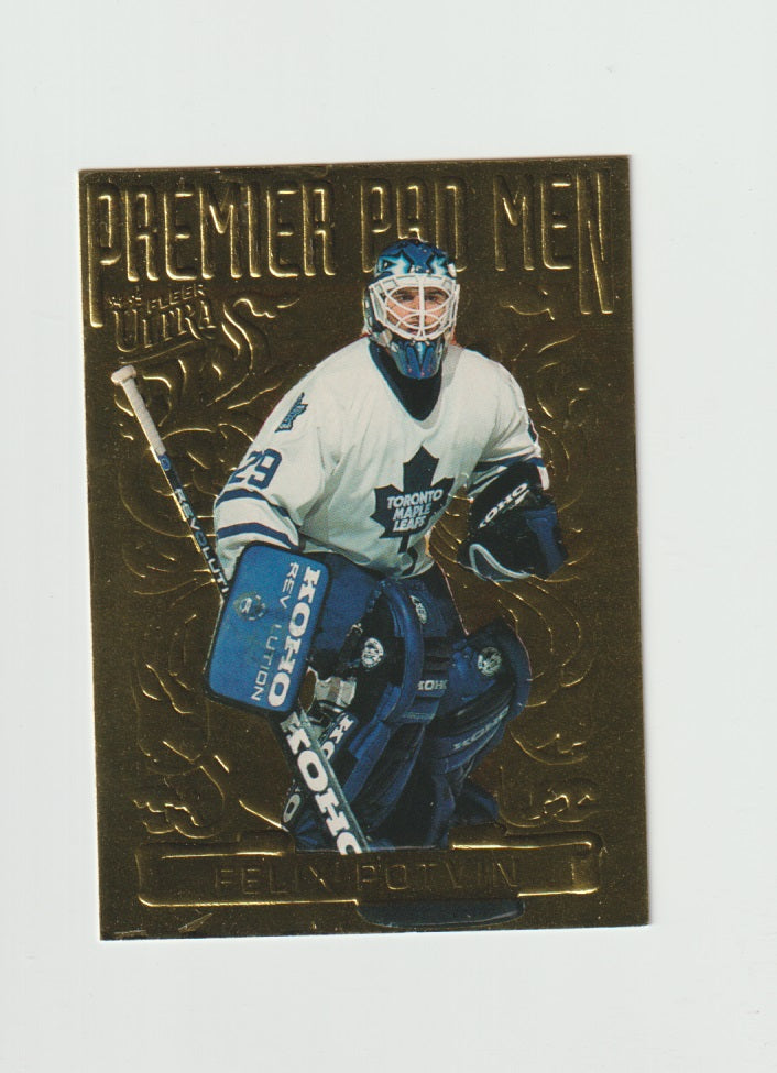 1994-95 Ultra Premier Pad Men #4 of 6 Felix Potvin
